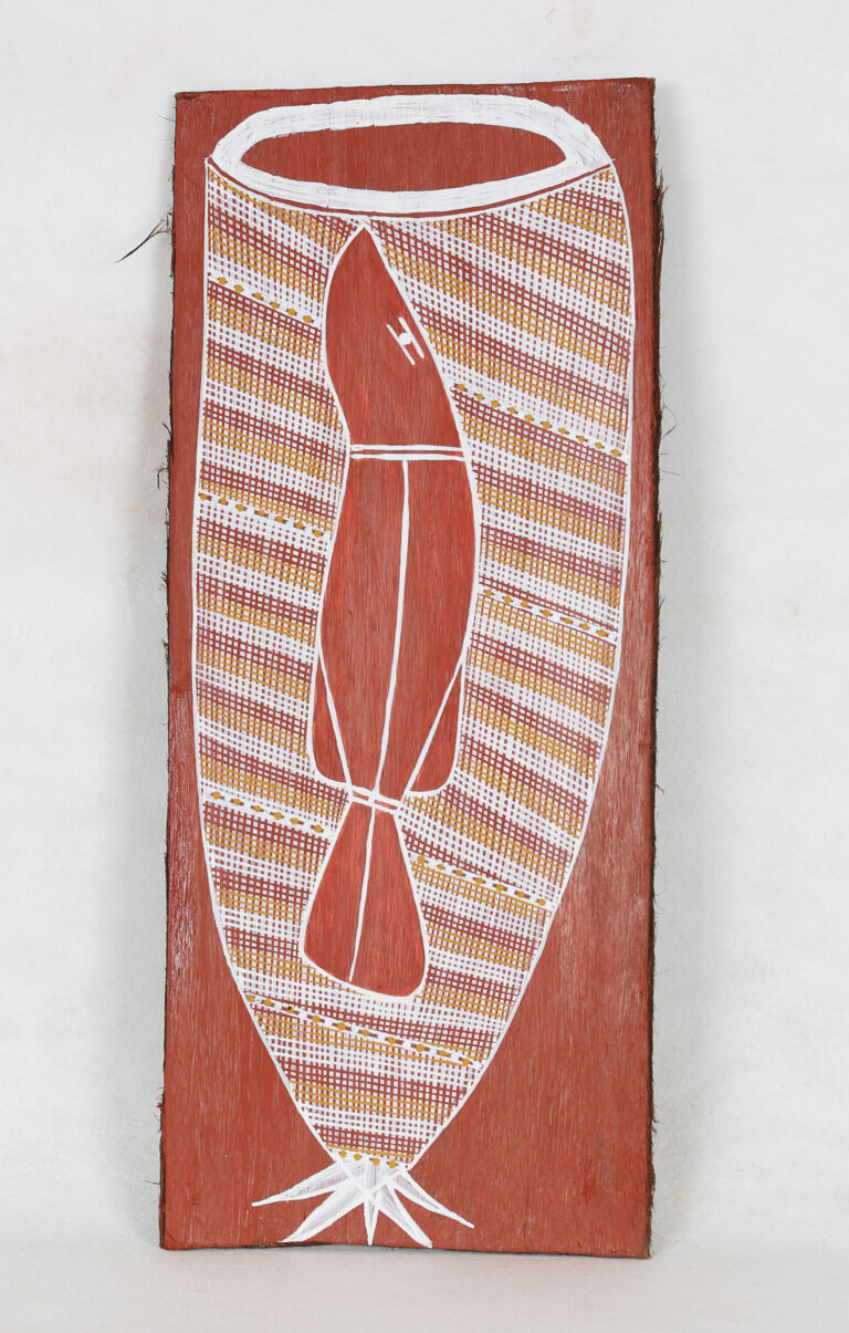 Mandjabu - Bark Painting - Clarrie  Nadjamerrek