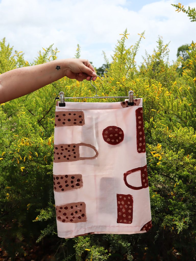 Dillybag skirt by Joy Nabegeyo -  -