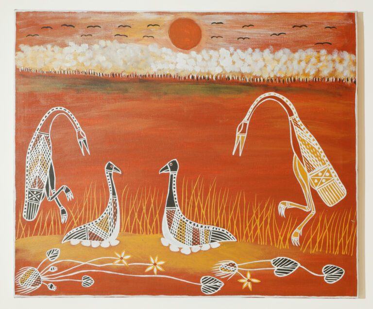 Manimunak (Magpie Goose) - Painting -