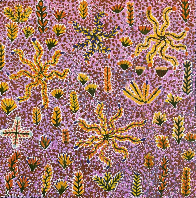Bush Medicine Plants - Painting - Daisy Kemarre Turner
