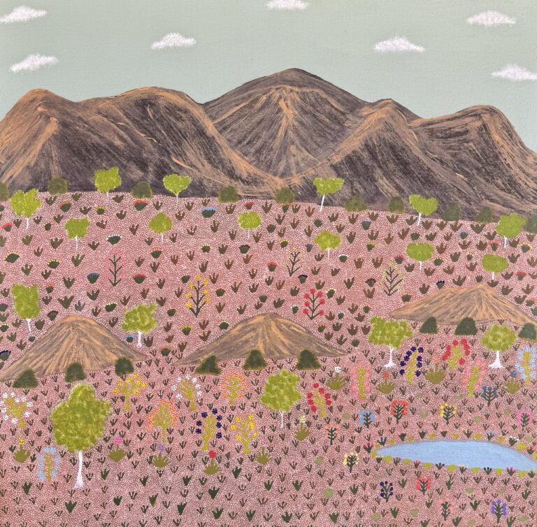View Of Country - Painting - Valerie Lewis