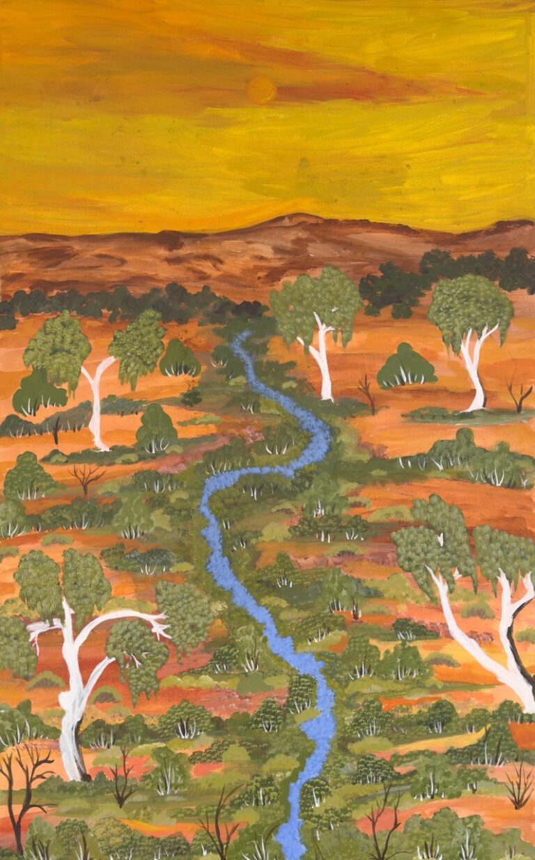 Elizabeth Ngwarraye Bonney - My Grandmothers Country - Painting - Elizabeth Ngwarraye  Bonney