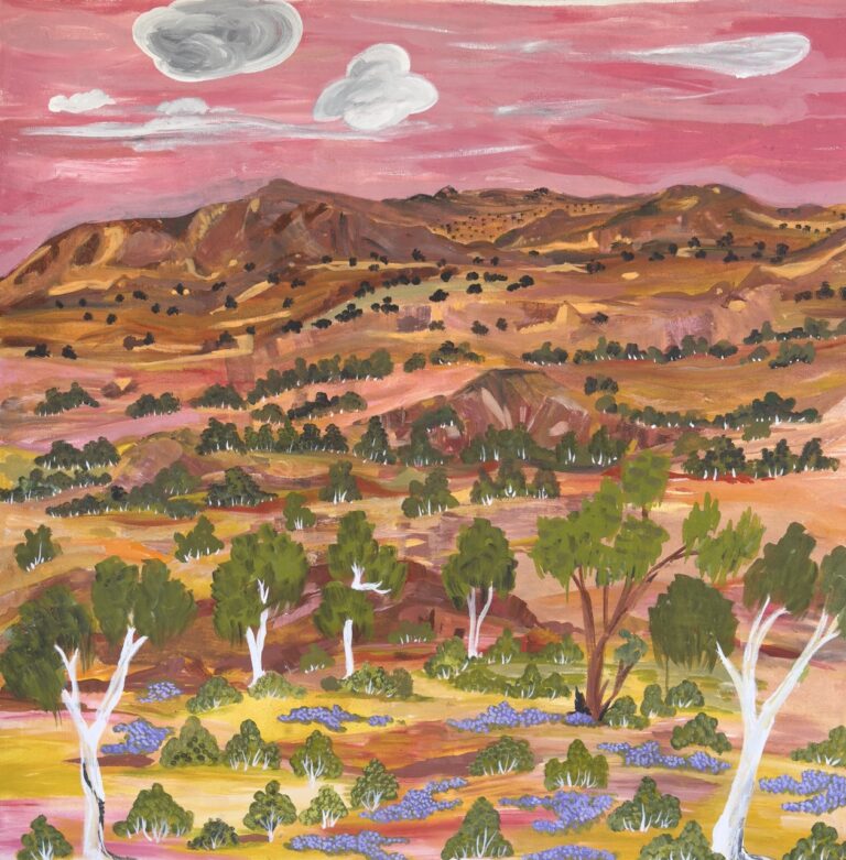 Elizabeth Ngwarraye Bonney - My Grandmothers Country - Painting - Elizabeth Ngwarraye  Bonney