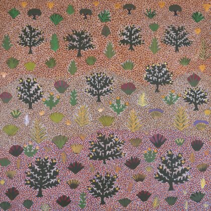 Bush Medicine Plants - Painting - Karen Kemarre Lewis