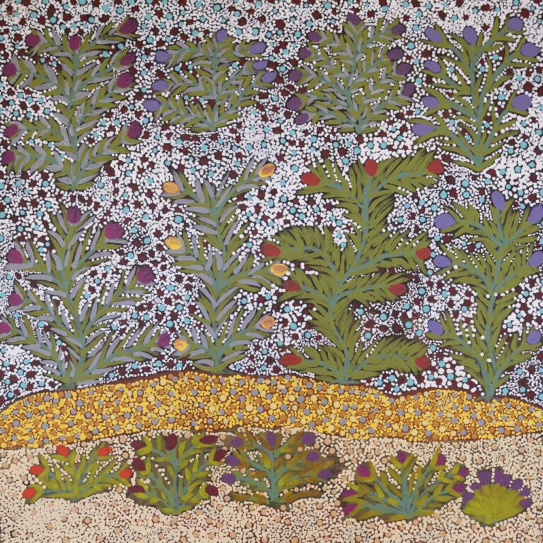 Bush Flowers - Painting - Jessie Pula Luck