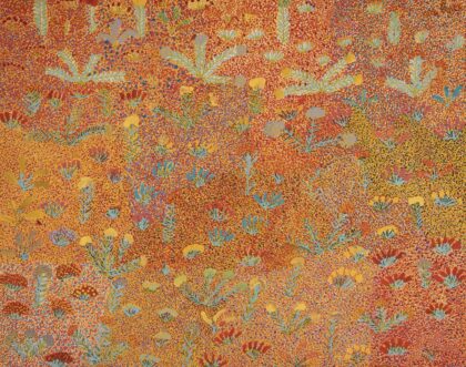 Sandra Pula Teece - Bush Medicine Plants - Painting - Sandra Pula Teece