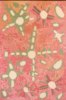 Maisie Petyarre Bundey - Bush Tucker - Painting - Maisie Petyarre  Bundey