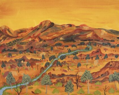 Elizabeth Ngwarraye Bonney - After the Bushfire - Painting - Elizabeth Ngwarraye  Bonney