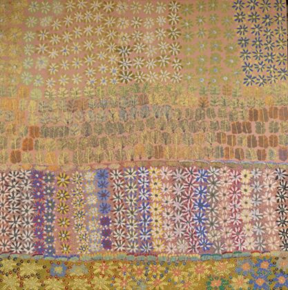 Betty Pula Morton - My Country and Bush Medicine - Painting - Betty Pula Morton