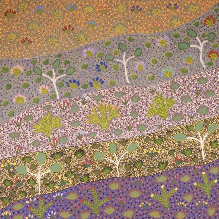 Beverly Pula Luck - My Mother's Country - Painting - Beverly Pula Luck