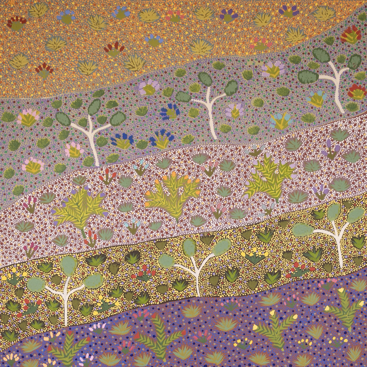 Beverly Pula Luck - My Mother's Country - Painting - Beverly Pula Luck
