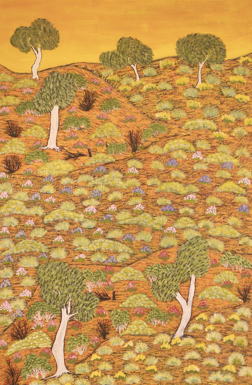 Yvonne Ngwarraye Bonney - My Hunting Country - Painting - Yvonne Ngwarraye  Bonney