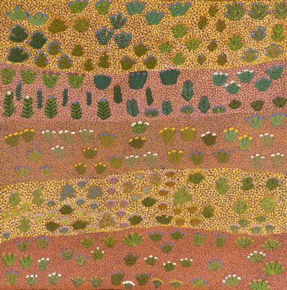 Daisy Kemarre Moss - My Mother's Country - Painting - Daisy Kemarre Moss