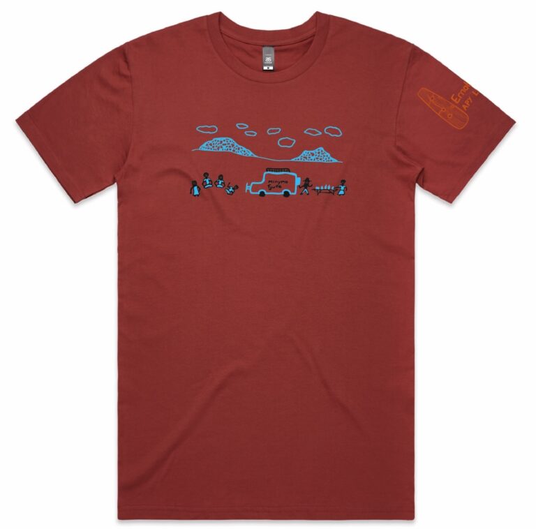 Minyma Tjuta (Many Women) T-Shirt by Natasha Namatjira Carroll -  -