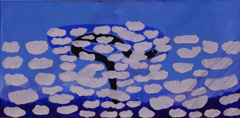 Snake and Water Dreaming - Painting - Neil  Cooke
