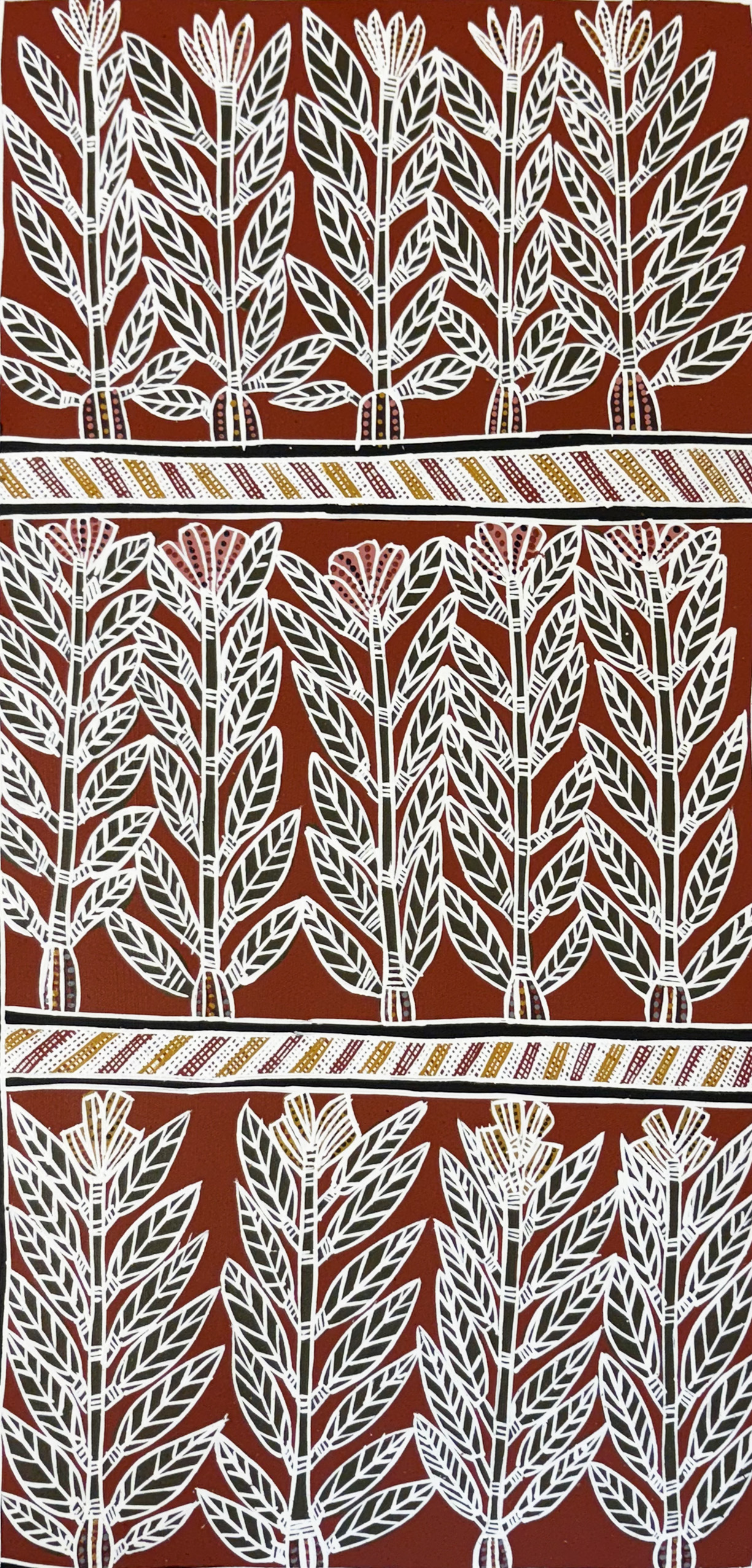 Ritjano (bush carrot) - Painting - Joy  Burruna