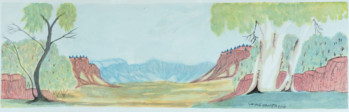 Tjoritja (West MacDonnell Ranges), NT - Painting - Wayne Armstrong