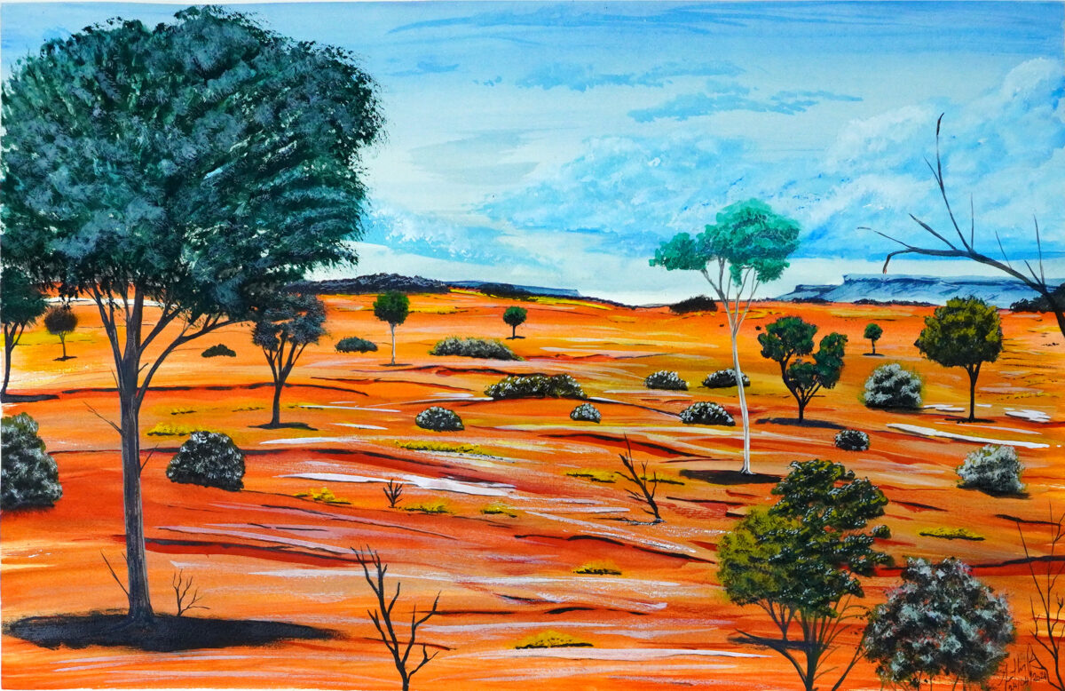 Barrow Creek, NT - Painting - Jonathon Price