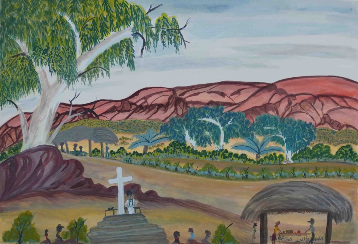 kuprilya thanksgiving day - Painting - Vanessa Inkamala